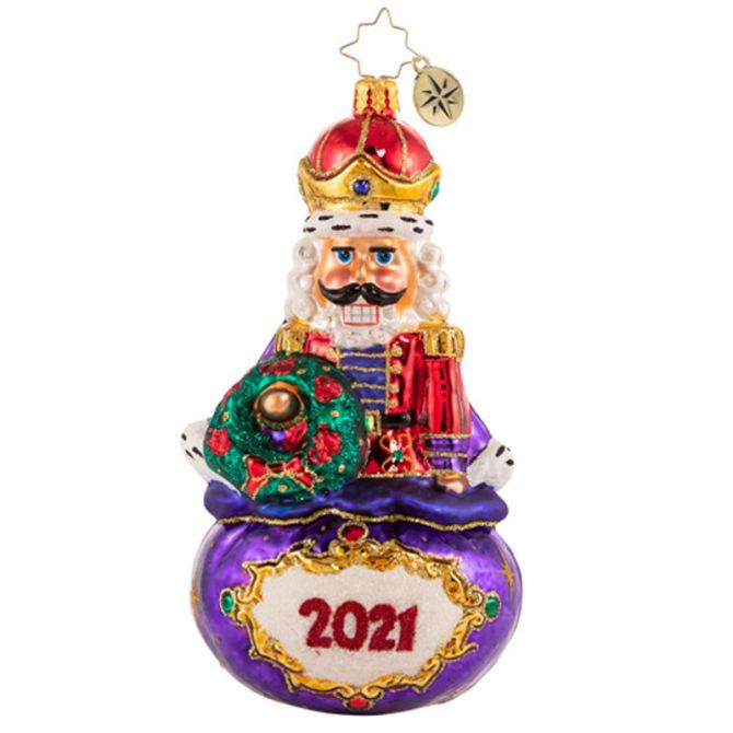 Christopher Radko Imperial Icon Nutcracker 2021 Ornament