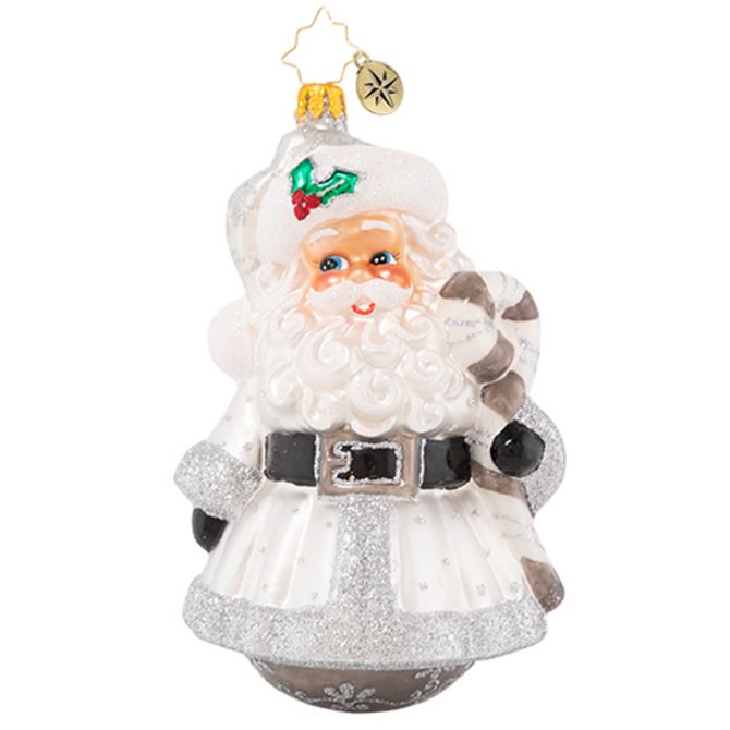 Christopher Radko Silver Bell Soiree Ornament