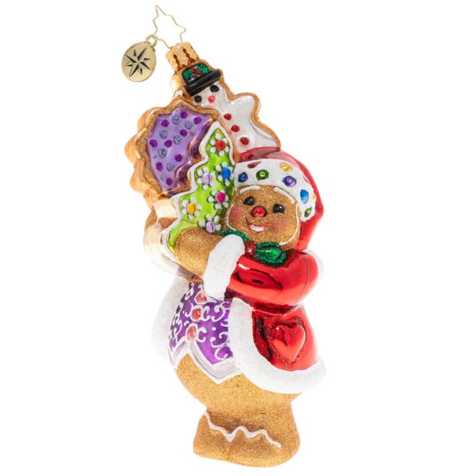 Christopher Radko The Gingerbread Man Can Ornament