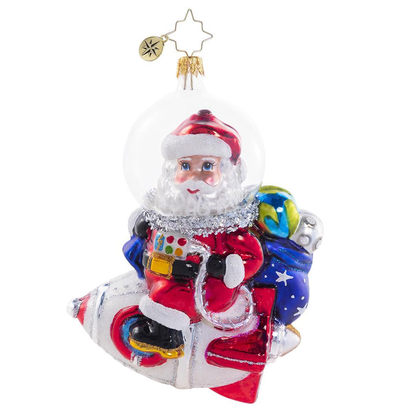 Christopher Radko Galactic Christmas Delivery Ornament Borsheims