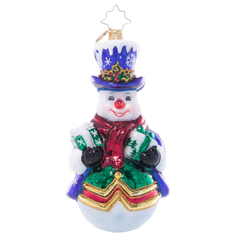 Christopher Radko Holiday Best Snowman Ornament | 1020990 | Borsheims