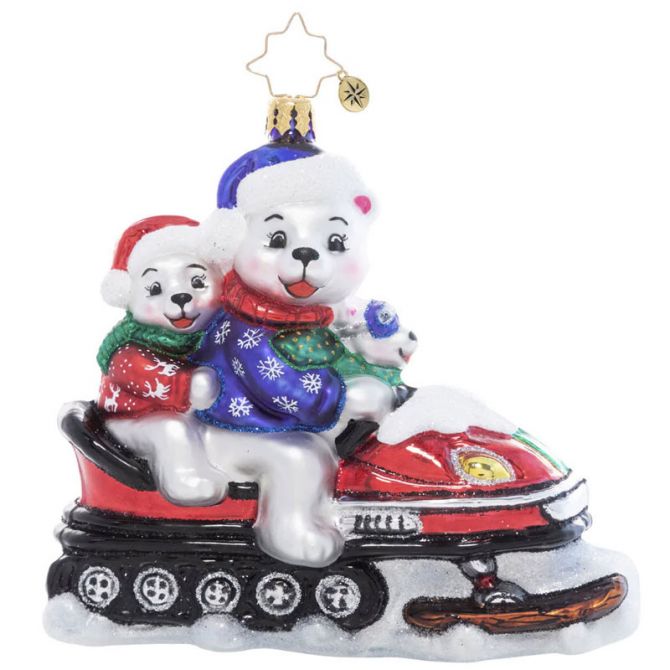 Christopher Radko Snow Much Fun Ornament