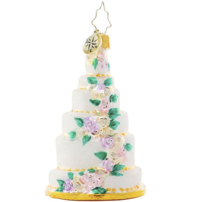 Christopher Radko Six Tier Celebration Gem Ornament