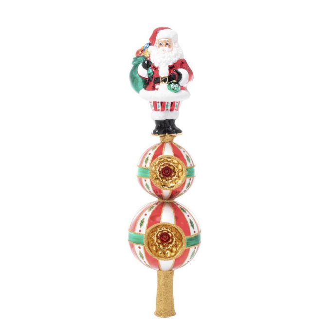 Christopher Radko Christmas Classics Finial Ornament