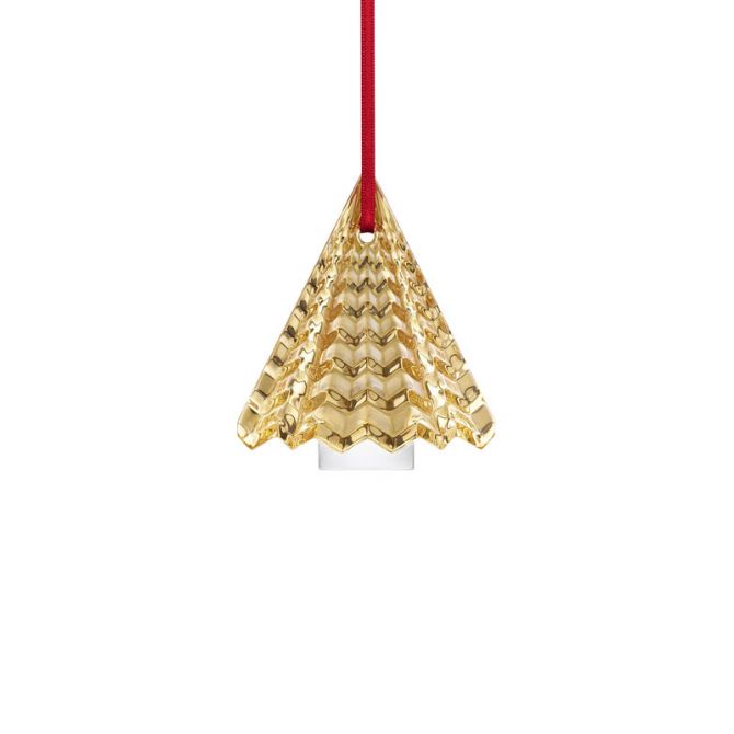 Baccarat Gold Annual Ornament, 2022