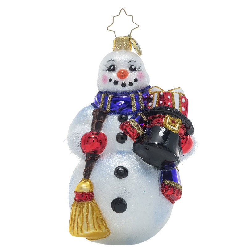 Christopher Radko Smiling Snow Friend Ornament | 1021079 | Borsheims