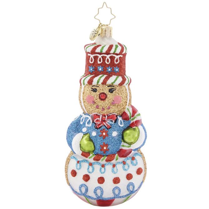 Christopher Radko Sweetest Snowman Ornament