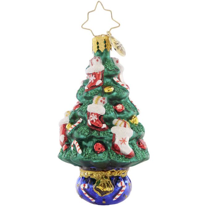 Christopher Radko Candy Cane Conifer Gem Ornament