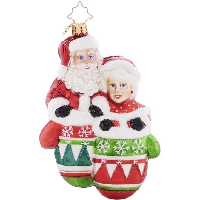 Christopher Radko Christmas Couple Ornament