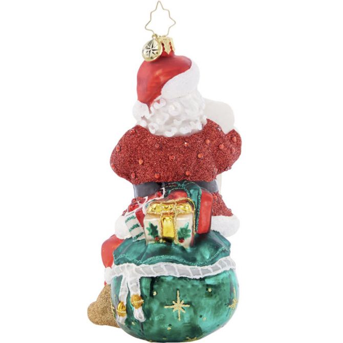 Christopher Radko Holly Jolly New Year 2023 Ornament