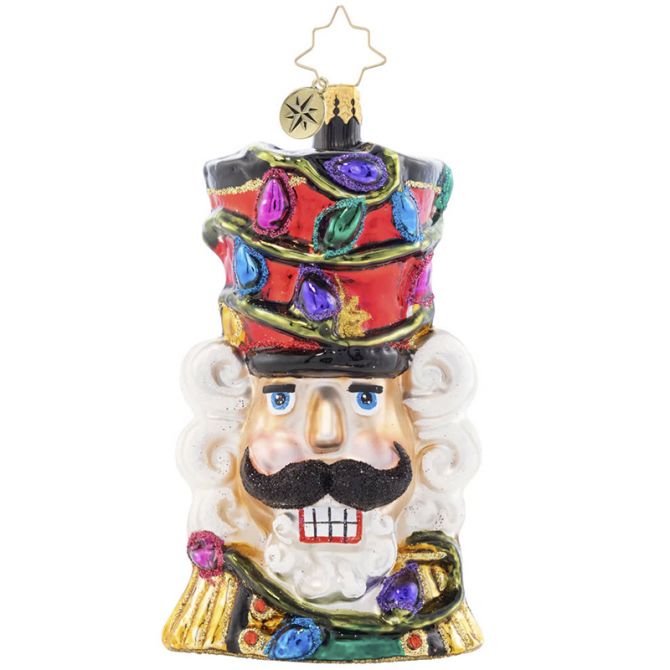 Christopher Radko Bright Light Nutcracker Ornament