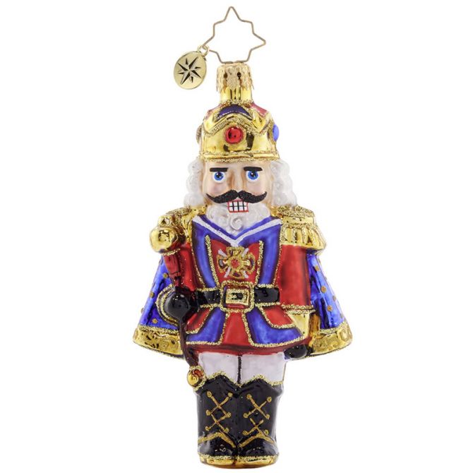 Christopher Radko Christmas Classic Nutcracker Ornament