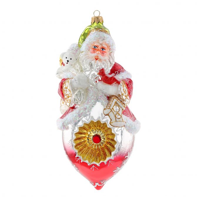 Heartfully Yours Papa Claus Ornament