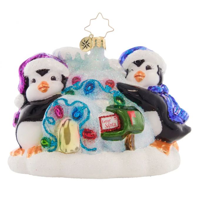 Christopher Radko Welcome Home Igloo Ornament