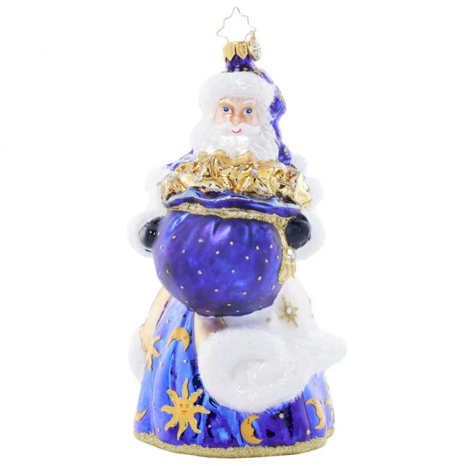 Christopher Radko Cosmic Christmas Claus Ornament