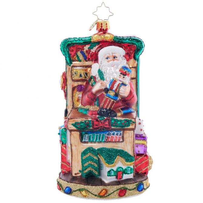 Christopher Radko Craftsman Claus Ornament