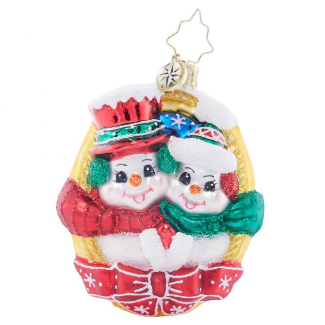 Christopher Radko A Picture Perfect Pair Ornament