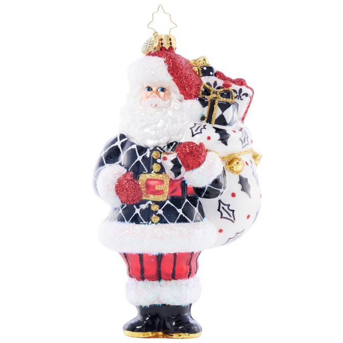 Christopher Radko Santa's Jolly Treasures Ornament