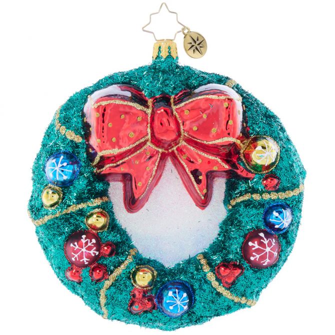 Christopher Radko Enchanted Evergreen Wreath Ornament