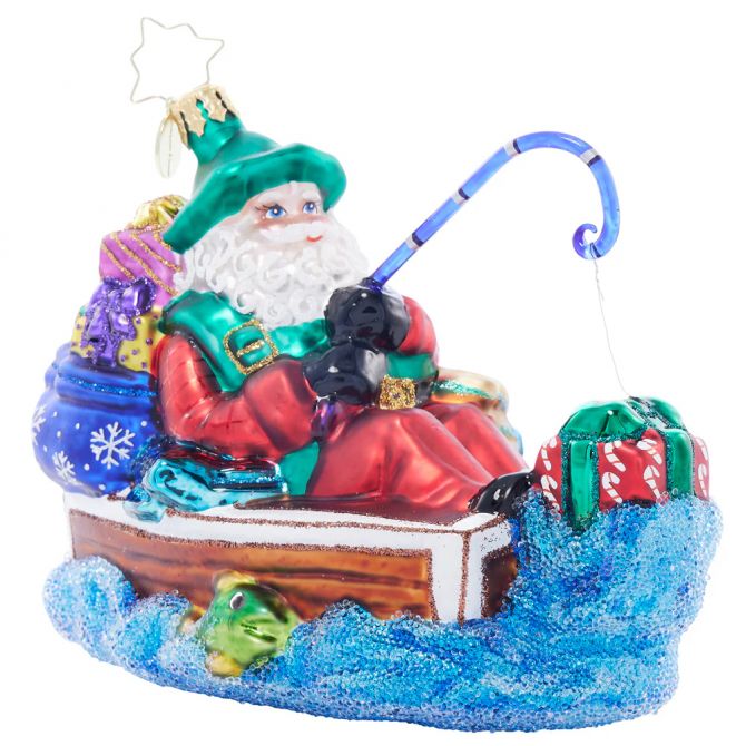 Christopher Radko Hooked On Holiday Cheer Ornament