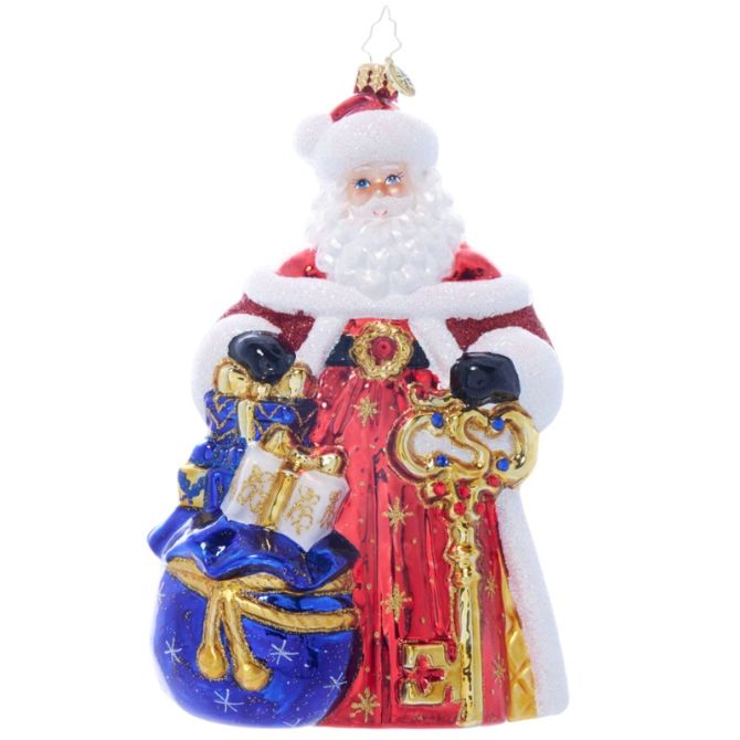 Christopher Radko Unlocking Holiday Magic Ornament