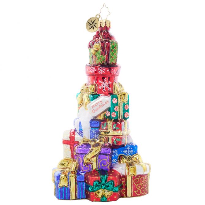 Christopher Radko Stacked with Holiday Love Ornament