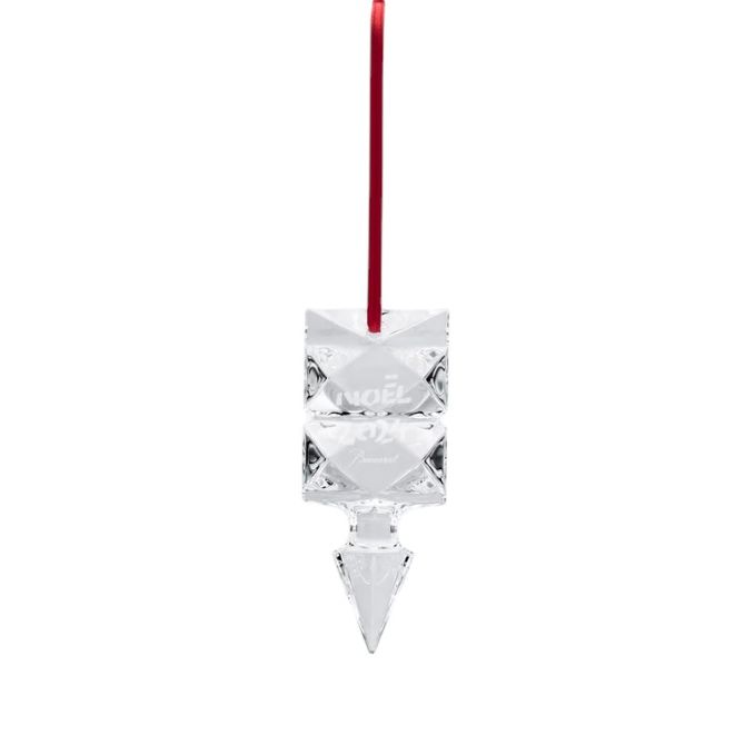 Baccarat Noel Louxor Annual 2024 Ornament, Clear