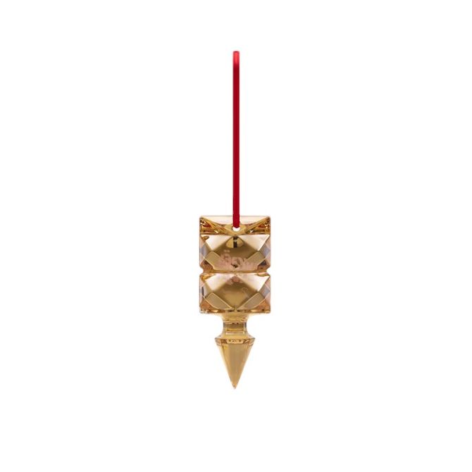 Baccarat Noel Louxor Annual 2024 Ornament, Gold