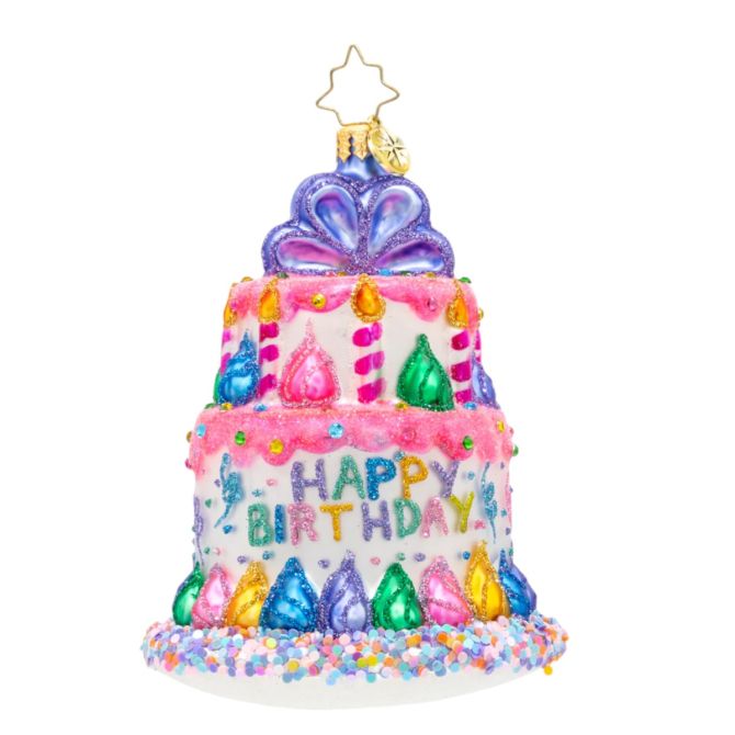 Christopher Radko Birthday Bash Bauble Ornament