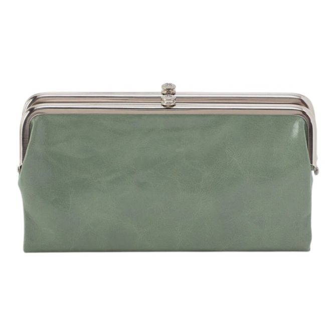 HOBO Lauren Clutch Wallet, Jade