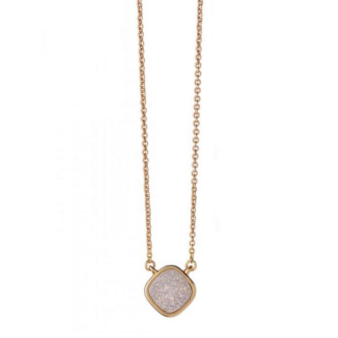 Spartina 449 Cream Druzy Sea La Vie Necklace