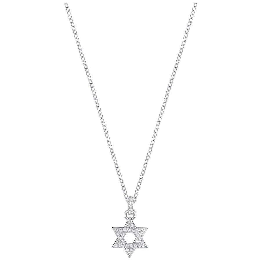 swarovski star of david pendant