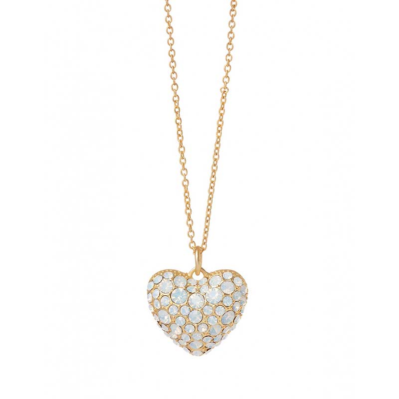 Spartina 449 Gold Bursting Heart Slide Necklace | 274462 | Borsheims