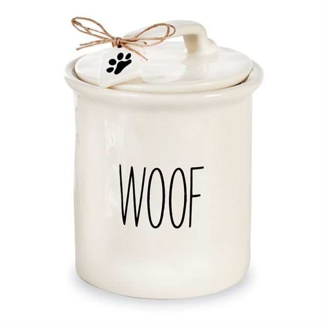 Dog treat hotsell canister set