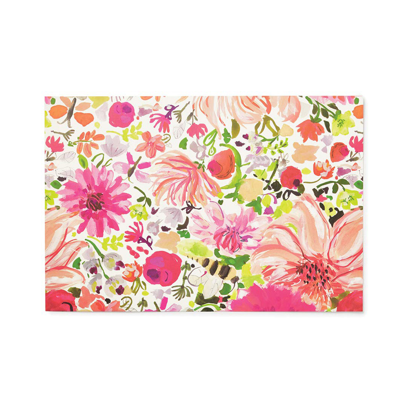 Kate Spade Dahlia Paper Placemats, Floral | 177631 | Borsheims