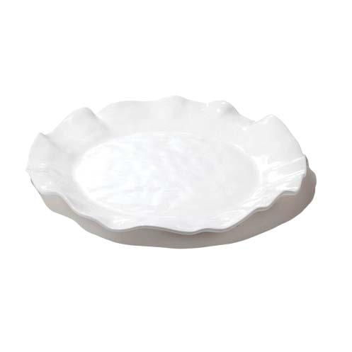 Beatriz Ball Vida Havana White Round Platter | 2411 | Borsheims