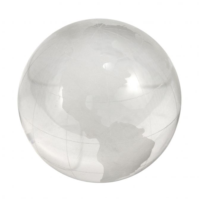 Two's Company Globe Paperweight