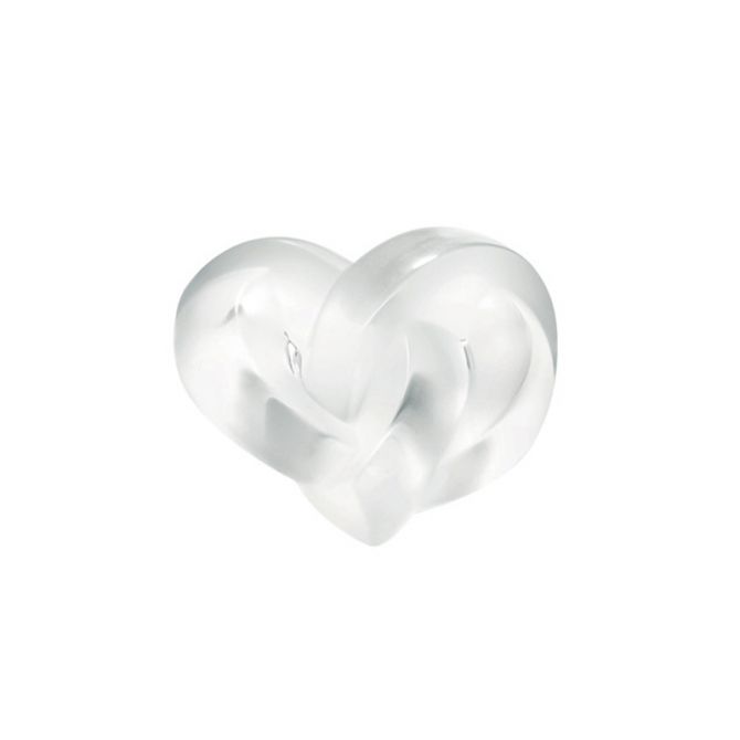 Lalique Hearts Sculpture