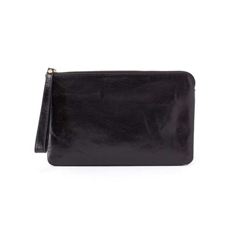 Hobo Wayfare Wristlet Clutch, Black | VI-35445BLK | Borsheims