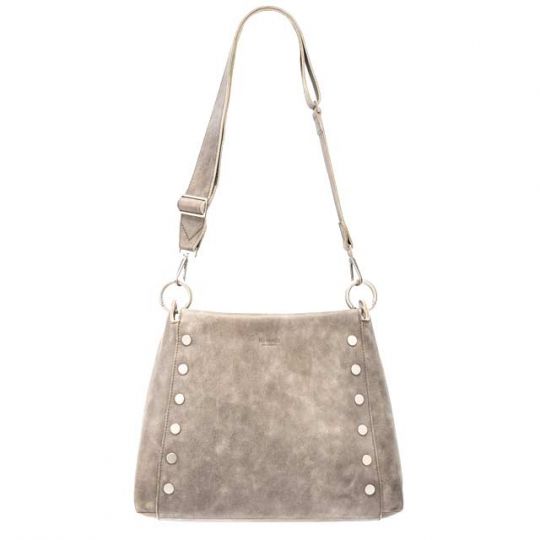 pewter crossbody bag