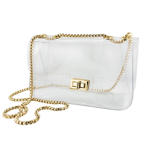 Capri Design Clear Convertible Crossbody | CD-CRB-CON-CLEAR | Borsheims