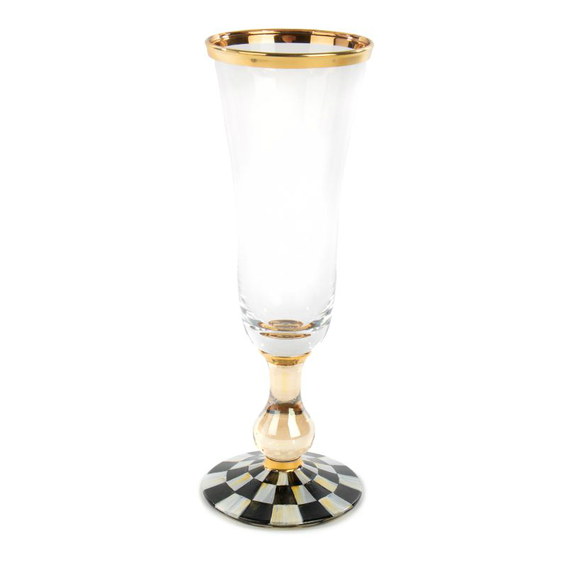 Aurora Borealis Crown Jeweled Stemmed Wine Glass