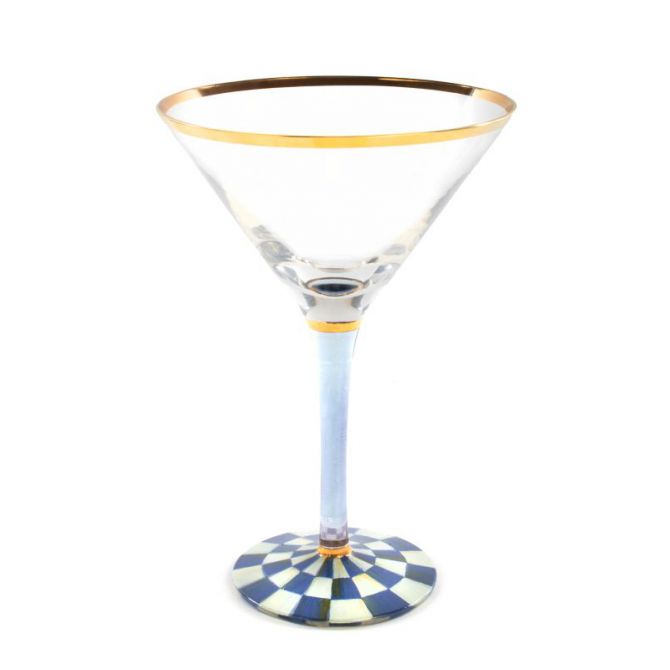 Personalized Z-Stem Martini Glasses