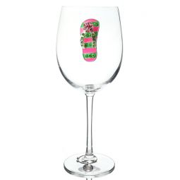 Juliska Puro Wine Glass - Tortoiseshell