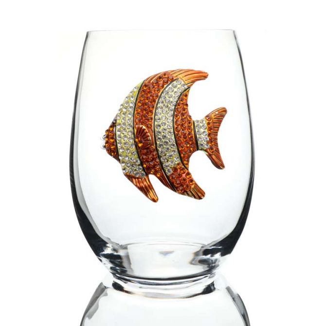 Wine glass outlet aquarium