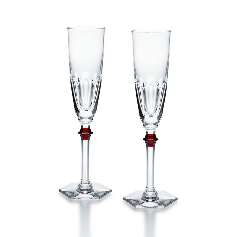 Baccarat Vega Champagne Flute Set of 2