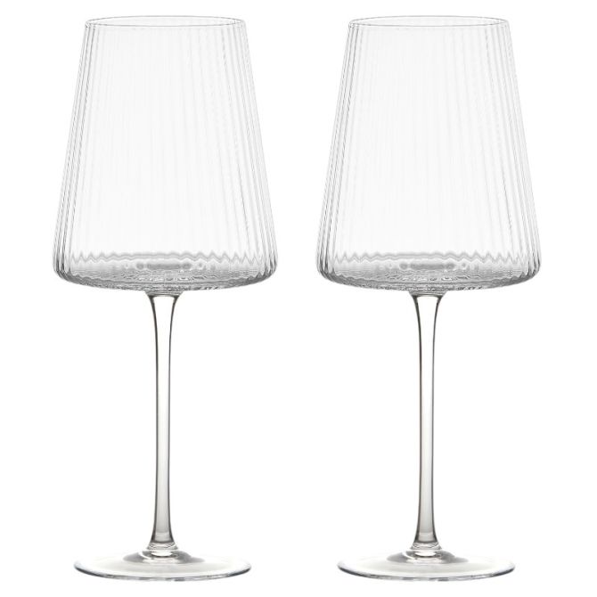 Anton Studio Designs Empire Wine Glasses, Set of 2