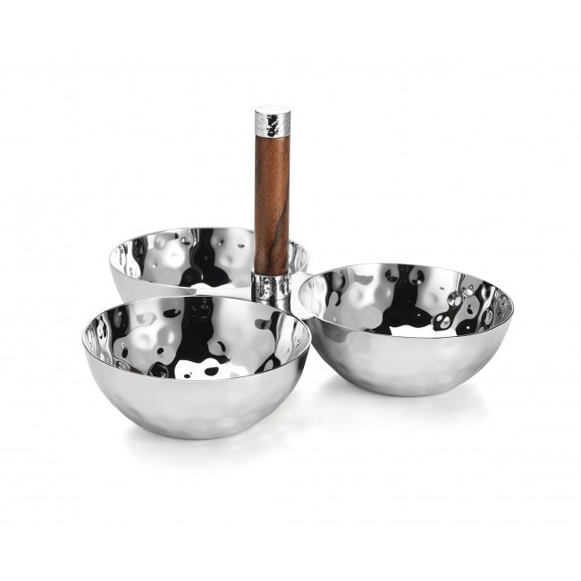 Mary Jurek Sierra 3 Bowl Set with Wood Handle