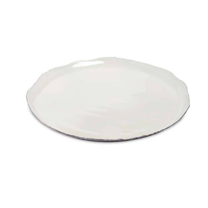 Julia Knight Cascade 13" Round Tray, Cloud