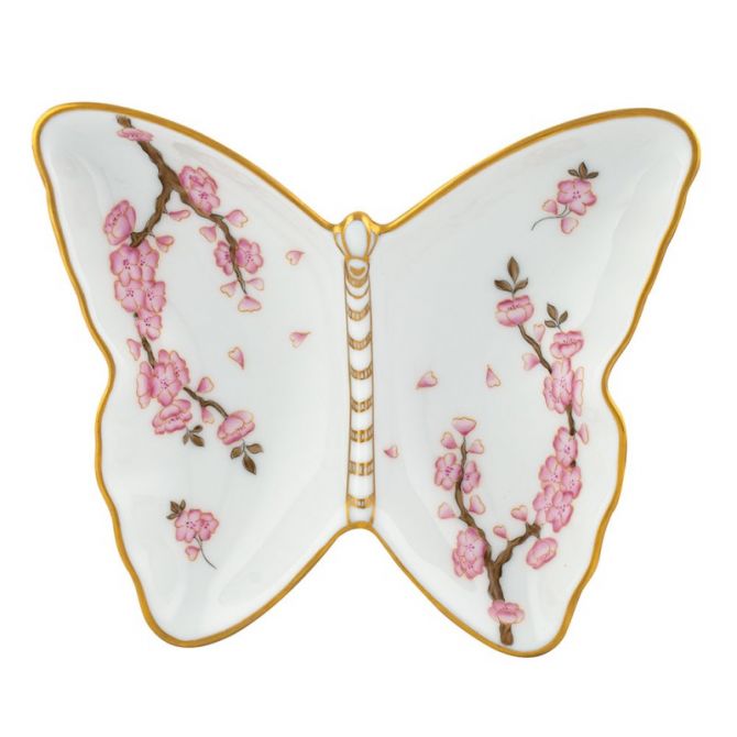 Herend Butterfly Dish Tray